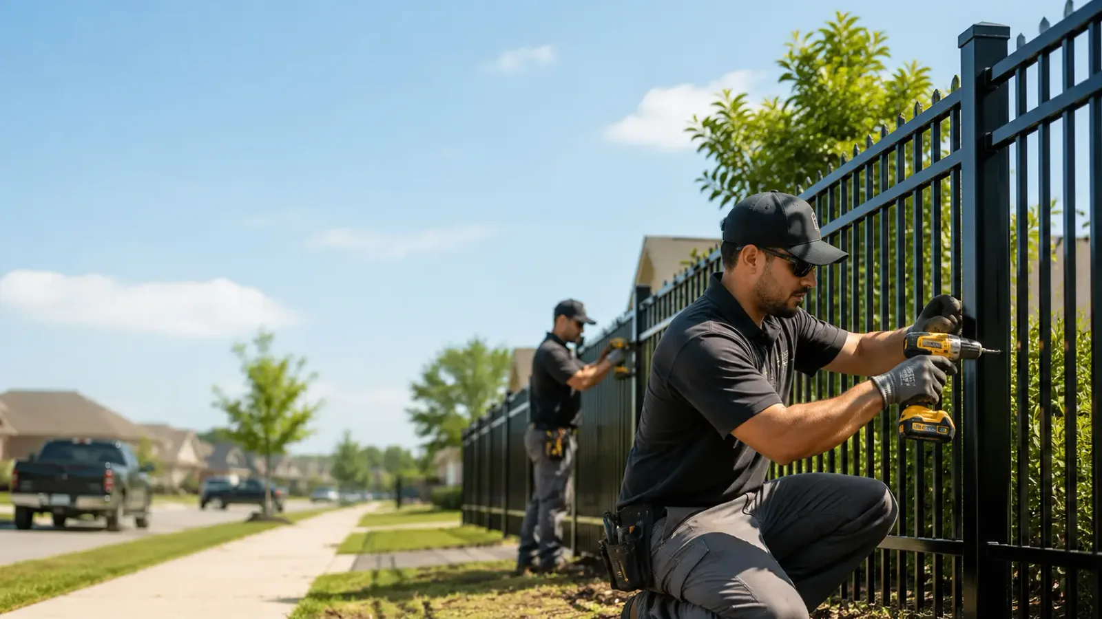 Metal Fence Installation in Turner, MI